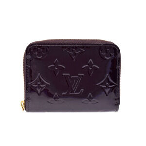 Louis Vuitton Vernis Patent Zippy Wallet Amaranth Purple